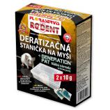 Deratizačná stanička pre myši