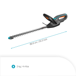 Gardena Nožnice na živý plot EasyCut 45/18V sólo