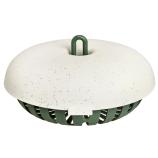 Zásobník na lojsemenné gule/pítko Essential feeder bowl leaf green 16 cm