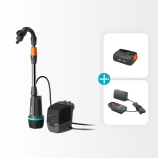 Gardena Akumulátorové čerpadlo do suda 2400 ComfAuto 18V P4A Set