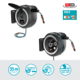 Gardena PowerRoll XL nástenný box na hadicu 35 m, biely - bez akumulátora