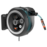 Gardena PowerRoll XL nástenný box na hadicu 35 m, biely - bez akumulátora