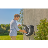 Gardena Akumulátorový nástenný box PowerRoll XXL, sólo, 40 m, biely