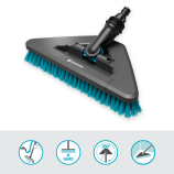 Gardena Cleansystem ručná kefa tvrdá flex, čistiaca kefa, odolné povrchy