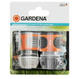Gardena Súprava na pripojenie hadice (rýchlospojka 13 mm a 15 mm)