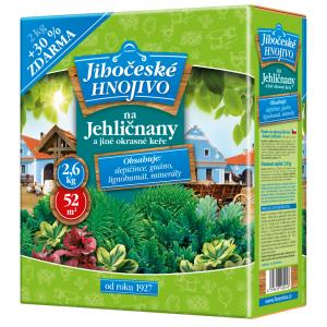 Juhočeské hnojivo na ihličnany a iné okrasné kríky