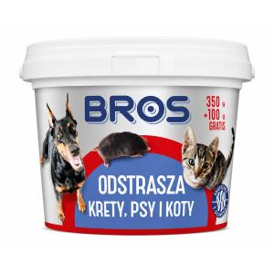 Bros odpudzovač krtov, psov a mačiek
