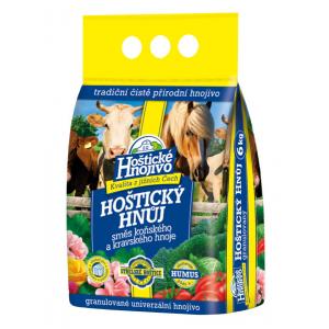 Hoštický hnoj zmes kravského a konského