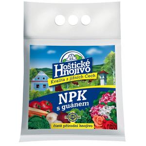 Hoštické npk hnojivo s guánom