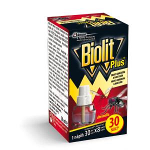 Biolit plus náhradná tekutá náplň proti muchám a komárom 30 nocí