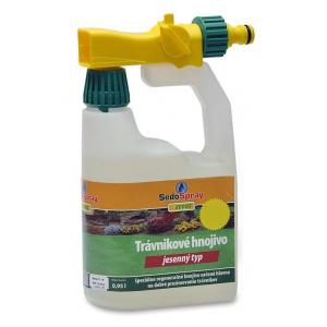 Sedospray trávnik jeseň