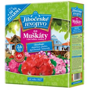 Juhočeské hnojivo na muškáty