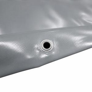 Pvc plachta zakrývacia šedá 900 g/m2