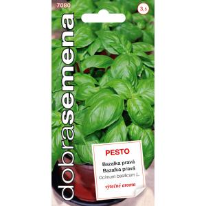 Dobré semená Bazalka pravá - Pesto, typ Genovese 0,3g