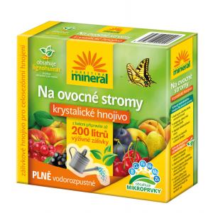Kryštalické hnojivo s lignohumátom na ovocné stromy