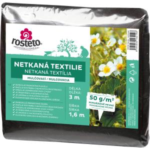 Neotex netkaná textília Rosteto čierny 50g