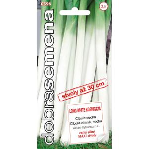 Dobré semená Cibuľa sečka Long White Koshigaya pórková 2g
