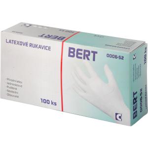 Rukavice latexové Bert v krabičke