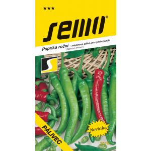Semo Paprika zelená pálivá Palivoc Barkol rýchl pole 0,6 g SHU 1 000
