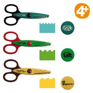 Fiskars Súprava nožníc Kidzors 3 ks Mokraďové zvieratká 1003845