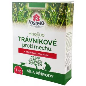 Hnojivo Rosteto s čadičovou múčkou trávnikové proti machu