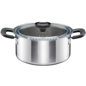 Fiskars Hrniec s pokrievkou, 3,0 L / 20 cm, nerezová oceľ 1072316