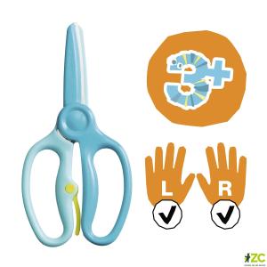 Fiskars Trénovacie nožnice, tyrkysové 3+ 1064068