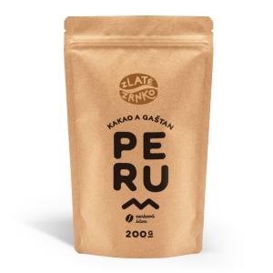 Zlaté Zrnko Peru zrnková káva