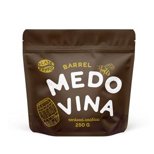 Zlaté Zrnko Sudovica Z medoviny zrnková káva